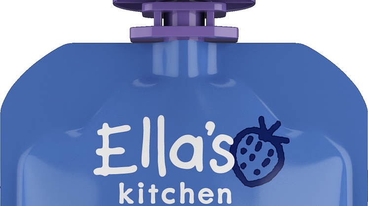 Ella's Kitchen blueberries apples + bananas with vanilla