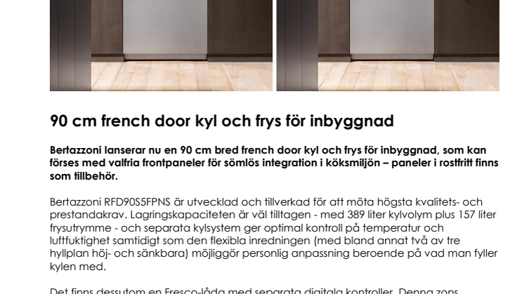 90 cm french door kyl och frys för inbyggnad.pdf
