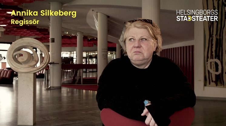 Annika Silkeberg - regissör - presenterar Jeanne d´Arc.