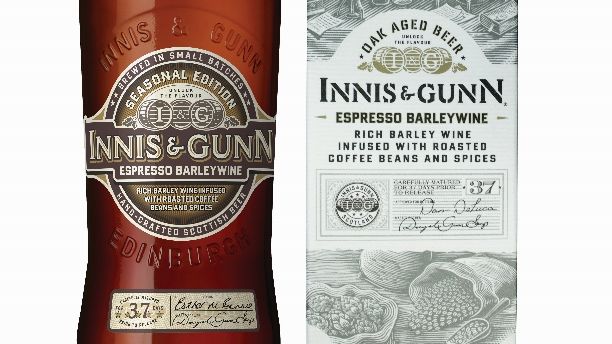 Innis & Gunn Espresso Barley Wine – exklusivt eklagrat Barley Wine smaksatt med mörkrostade kaffebönor