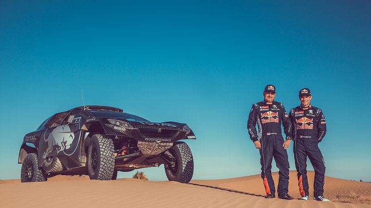 Rallykungen Sébastien Loeb kör Dakar 2016 