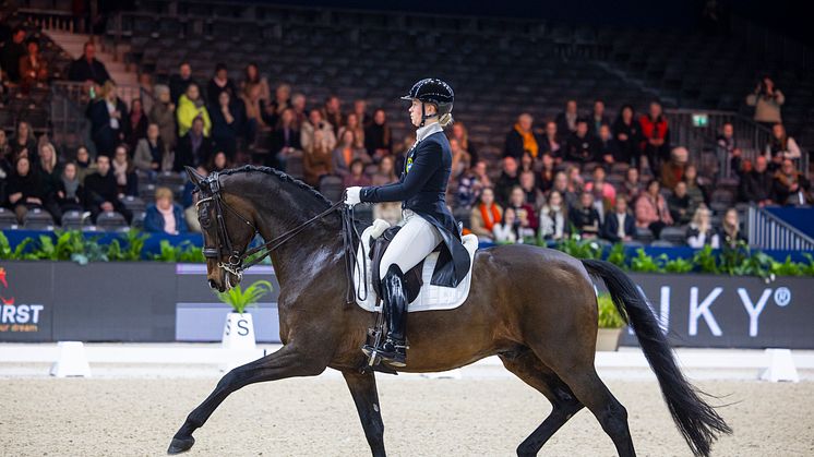 Evelina Söderström och Cilantro i Amsterdam 2023, foto Digishots