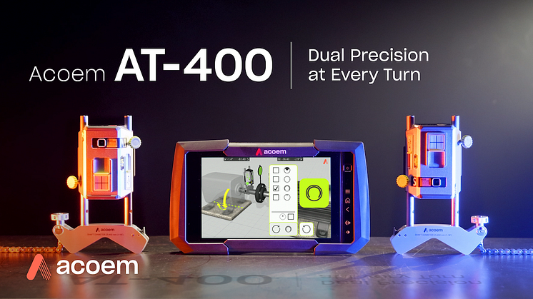 Acoem AT-400 Shaft Alignment System - Dual Precision at Every Turn |