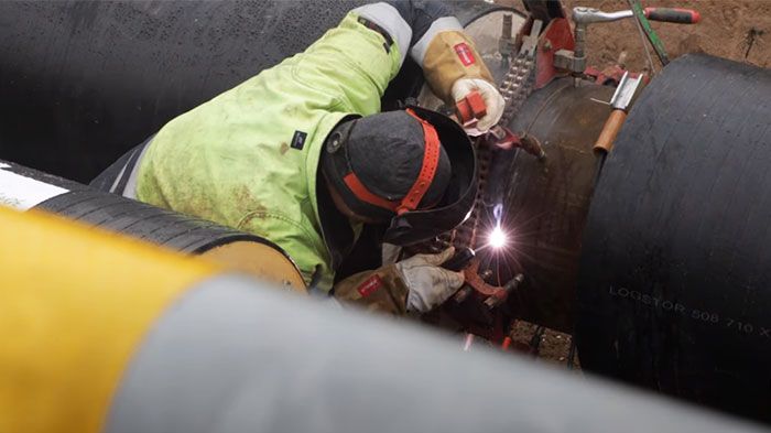 ​Cykel- och gångtrafik leds om vid Jordbron då vi bygger fjärrvärmeledning