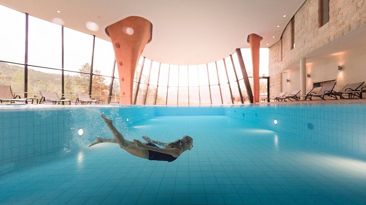 Grand Hotel Kronenhof Spa Indoor Pool 
