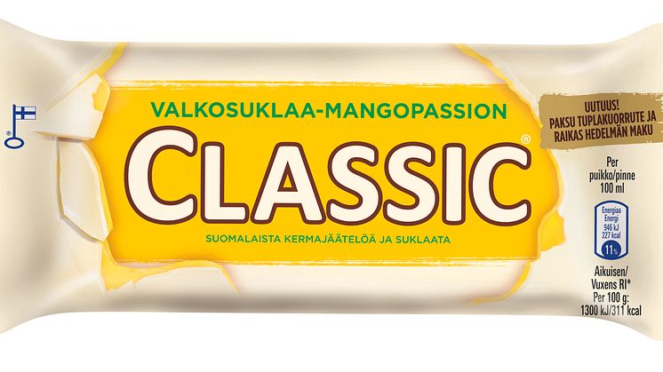 Classic Valkosuklaa-Mangopassion