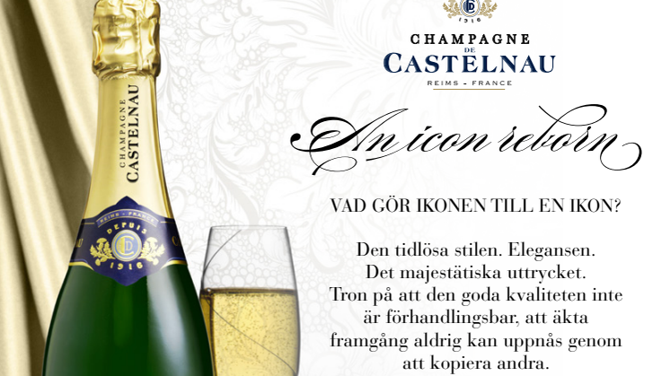 Champagne de Castelnau Réserve Brut - Stolt sponsor av ELLE-galan 2015!