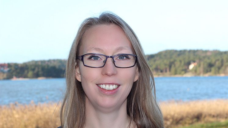 Emma Fernlöf, Solution Manager på Hogia ska berätta om vad Hogia gör inom området MaaS för Trafikutskottet