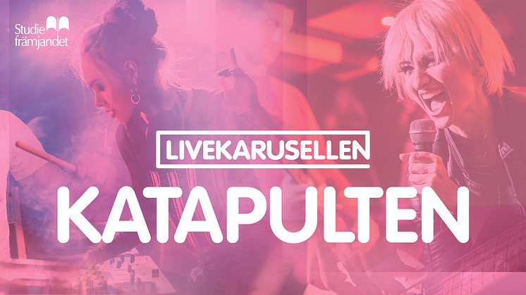 Livekarusellen i Östergötland startar med Katapulten på Dynamo 11 november.