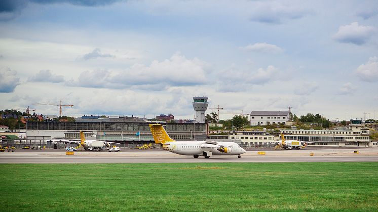 Resandet fortsätter öka på Bromma Stockholm Airport