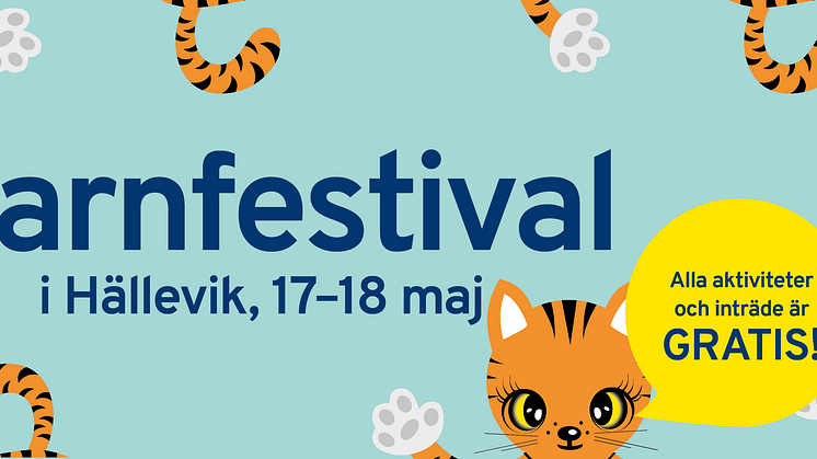 Pressinbjudan: Barnfestivalen i Hällevik 17-18 maj