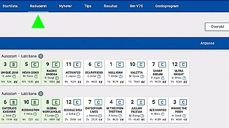 ​Nyhet: Spela reducerat direkt på atg.se 