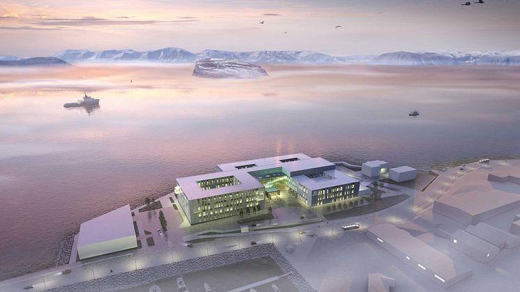 Hammerfest sykehus | Illustrasjon: LINK arkitektur
