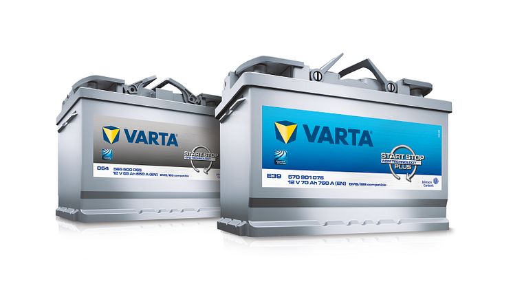 VARTA Start-Stop batteries