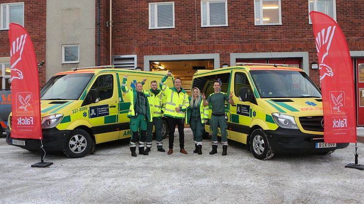 Falck er nu den største ambulance-operatør i Stockholm