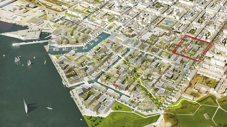 LINK arkitektur tegner skitseprojekt i FredericiaC