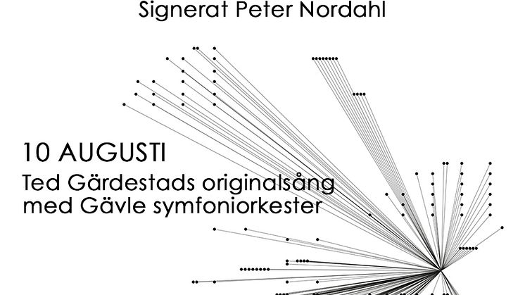 Ted Gärdestad signerat Peter Nordahl till Dalhalla!