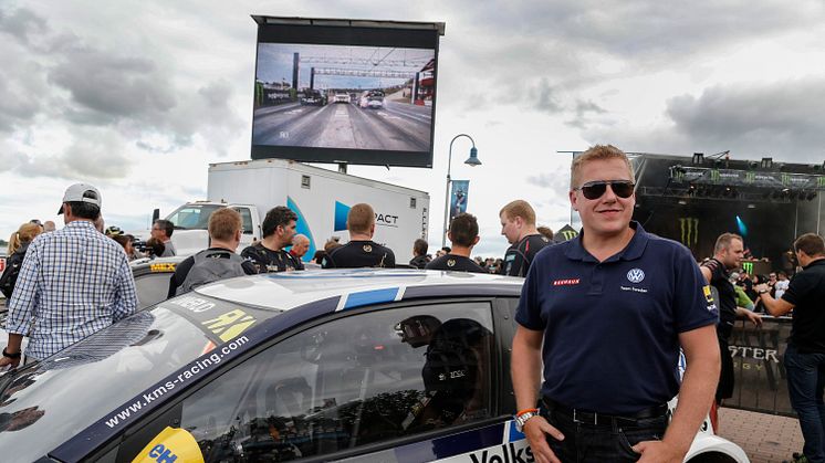 Svensk Volkswagensduo revanschsugen inför rallycross-VM i Norge 