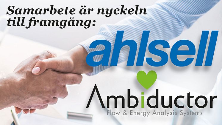 Ahlsell och Ambiductor ingår avtal gällande Internet-of-Things