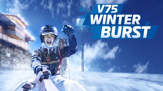V75 Winter Burst® med multijackpot på nyårsafton 