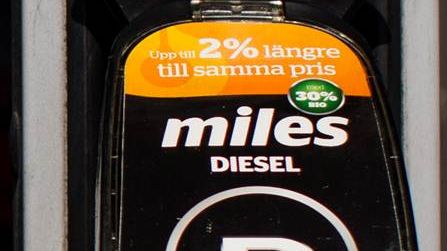 Statoils miles diesel bio som minskar koldioxidutsläppen med 22 %, nu i Kalmar län. 