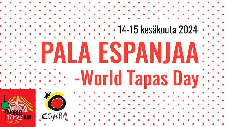 Join us at World Tapas Day in Helsinki – 14/6/2024 11h
