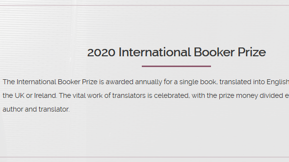 De nominert til den prestisjetunge Booker International Prize er offentliggjort.