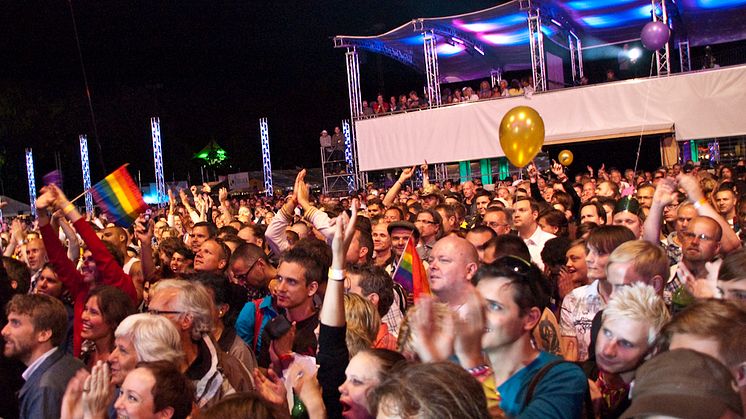 Invigning av Stockholm Pride 2011