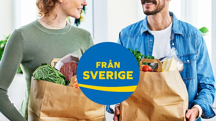 Med en tydlig uppskyltning av den frivilliga ursprungsmärkningen Från Sverige i butikerna blir det enkelt för konsumenterna att hitta råvaror, livsmedel och växter som är odlade, födda och uppfödda, förädlade, förpackade och kontrollerade i Sverige.