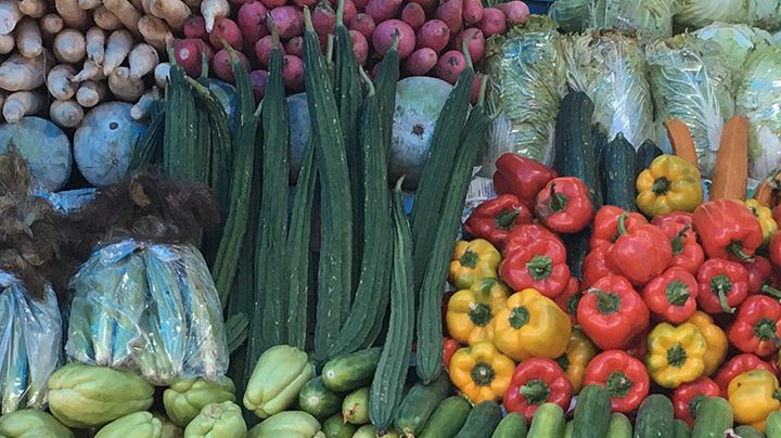 Market stand in India (Photo: Verena Wahl)