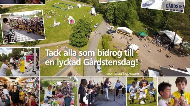 Tack alla som bidrog till en lyckad Gårdstensdag