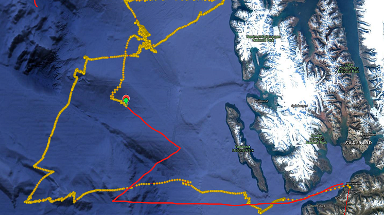 Sailbuoy route