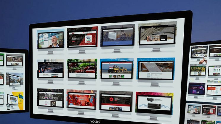Enkelt, roligt och lönsamt att uppdatera er hemsida. Yodo CMS är enklare och smartare för mindre företag än drakarna Visma, Sitevision och EPiServer.