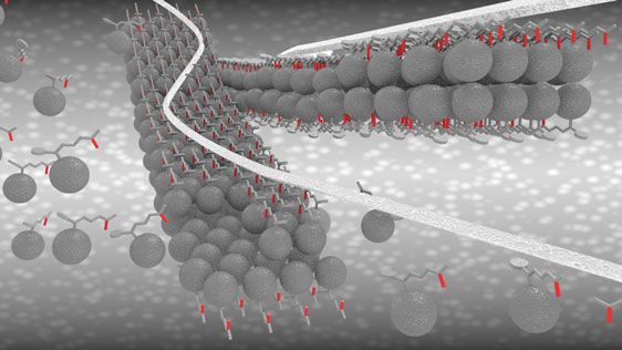 Molekylära nanoremsor gör elektroner supersnabba