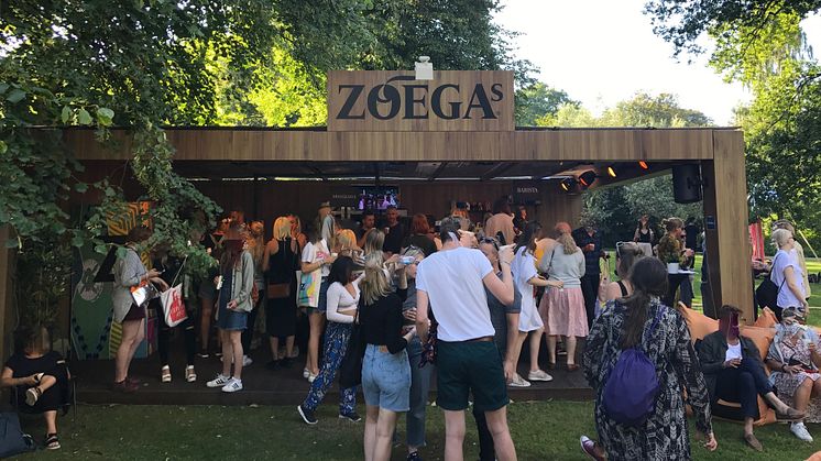 Zoégas för en skräpfri festival