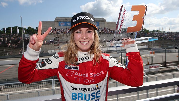 Mikaela Åhlin-Kottulinsky Audi Sport TT Cup