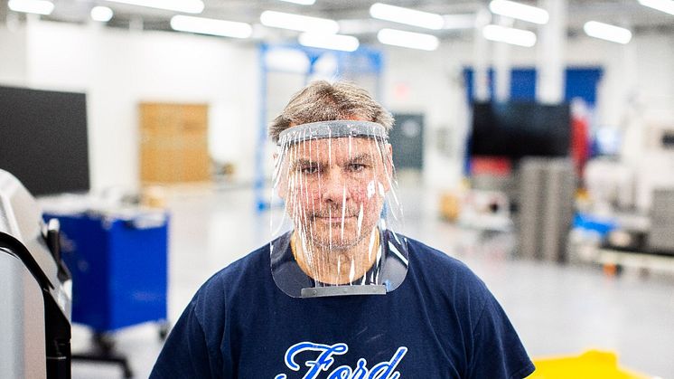 Ford producerer ansigtsmasker og respiratorer