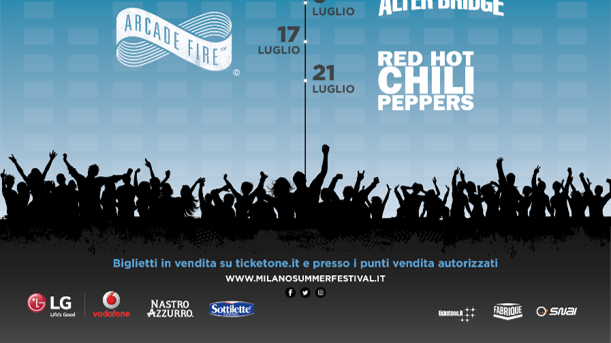 Sottilette sponsor  del Milano Summer Festival