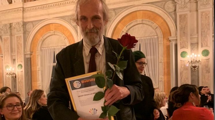 Lennart Jönsson, vinnare av Diversity Index Award