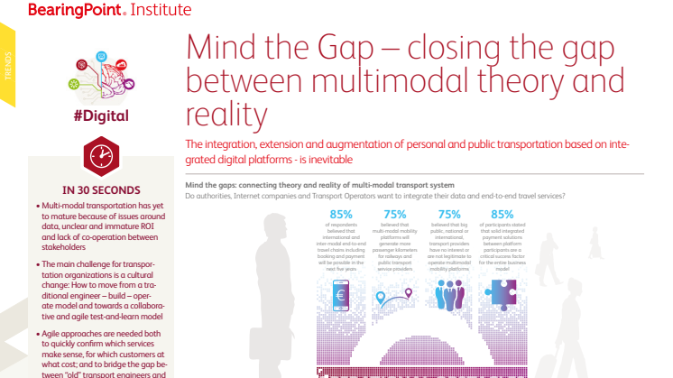 Mind the Gap - closing the gap between multimodal theory and reality