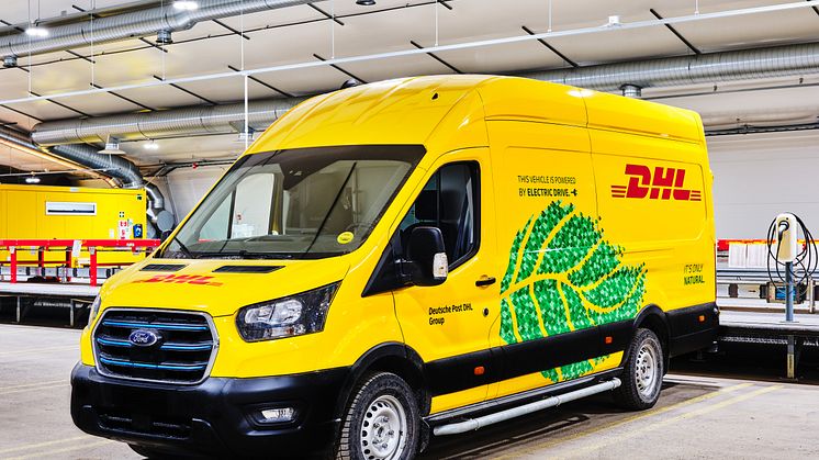 Ford E-Transit mukaan DHL:n pikatoimituksiin