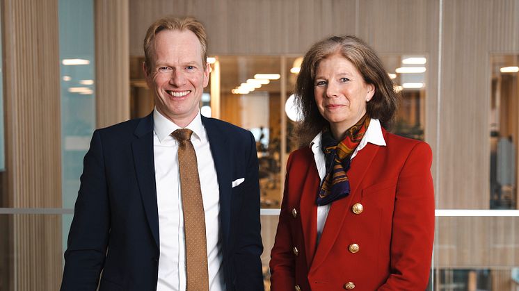 Geir Holmgren og Ingrid Riddervold Lorange