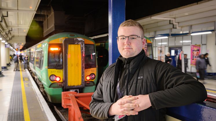 Oliver works at GTR’s busy Rail Operating Centre in Three Bridges 