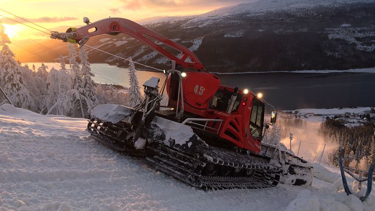 Preparation FIS Alpine Ski World Cup Åre