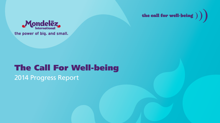 Progetto "The call for well-being"_Report 2014
