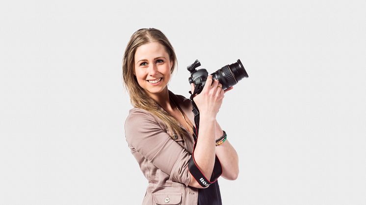 Linda Grönlund grundare av Fair Photo Agency. Foto: Johanna Herbst