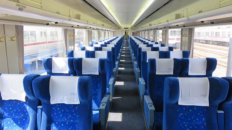 Tobu Limited Express SPACIA seats