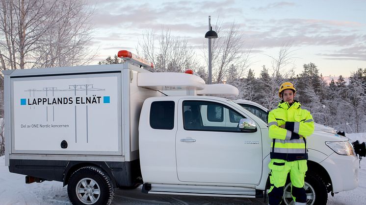 Lapplands Elnät ska elektrifiera den största vindkraftparken i Europa