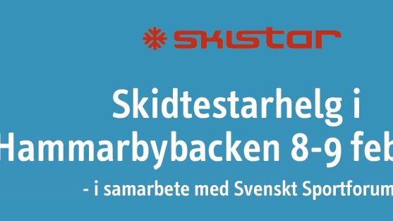 SkiStar Hammarbybacken: Peppa inför sportlovet med skidtest i Hammarbybacken