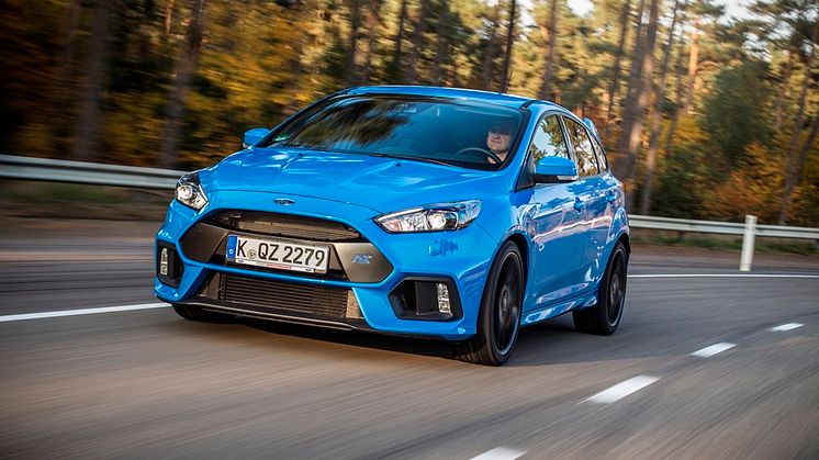 A vadonatúj Ford Focus RS modellben mutatkozik be a Ford innovatív AWD rendszere